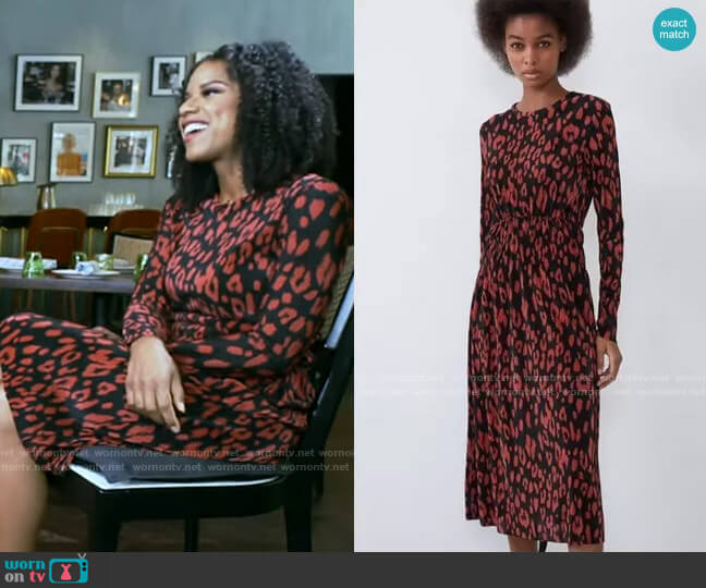 Adriana Diaz's Zara dress Adriana Diaz's Zara dress