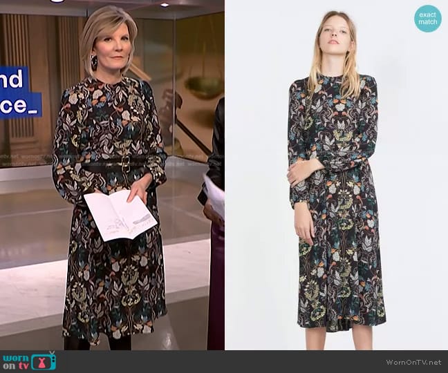 Kate Snow's Zara dress Kate Snow's Zara dress