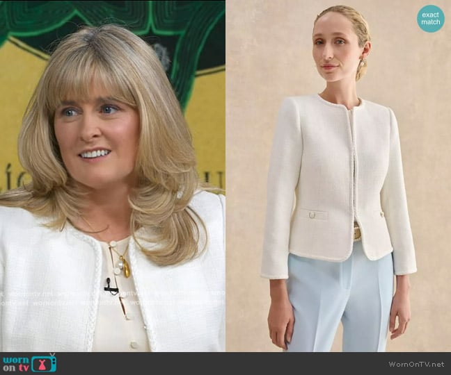 Cliodhna O'Sullivan's Hobbs jacket Cliodhna O'Sullivan's Hobbs jacket
