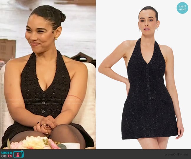 Alexandra Shipp's Leo Lin dress Alexandra Shipp's Leo Lin dress
