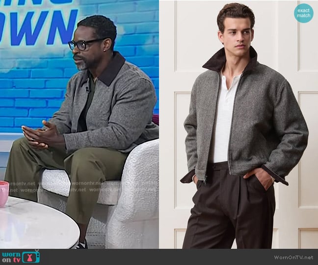 Sterling K. Brown's Todd Snyder jacket Sterling K. Brown's Todd Snyder jacket