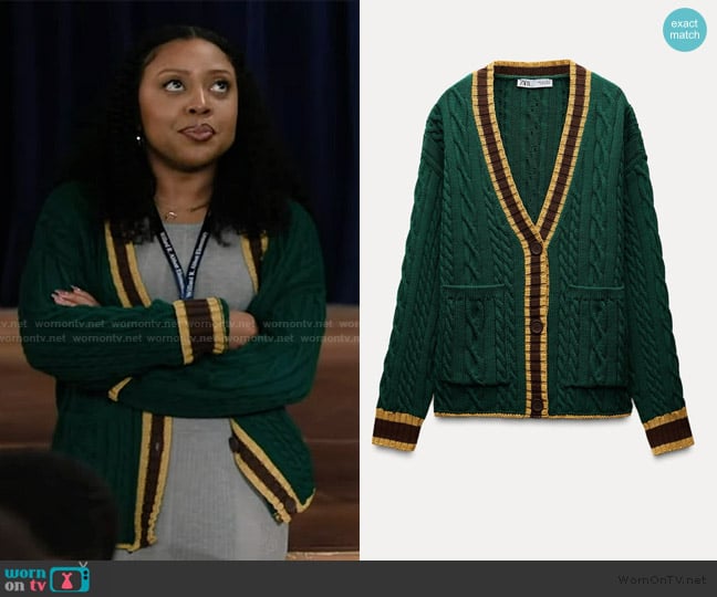 Janine's Zara sweater Janine's Zara sweater