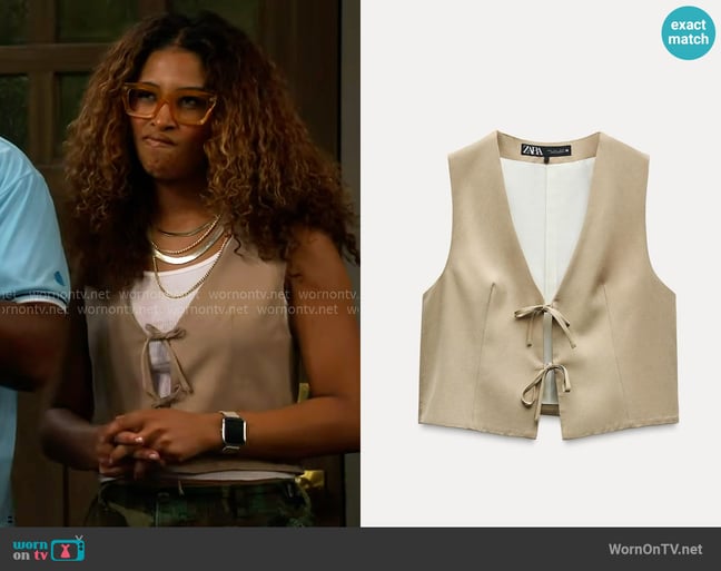Courtney's Zara vest Courtney's Zara vest