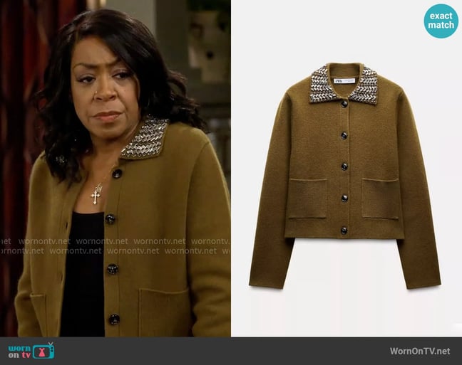 Tina's Zara sweater Tina's Zara sweater