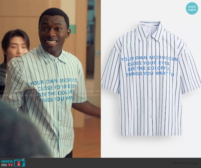 Marius's Zara shirt Marius's Zara shirt