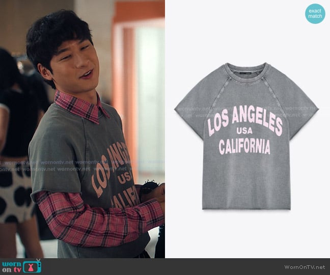 Jin's Zara shirt Jin's Zara shirt