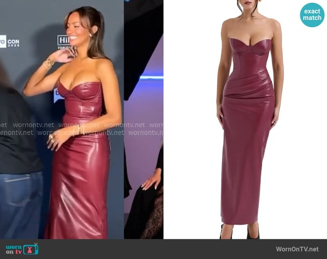 Emira's House of CB dress Emira's House of CB dress