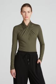 WornOnTV: Ashley’s olive green cross-neck top on The Young and the ...