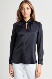 - Silk Twist Shirt at Elie Tahari