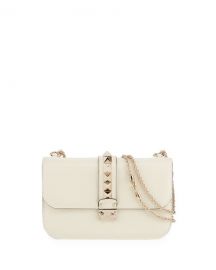 valentino Rockstud Flap Shoulder Bag at Neiman Marcus