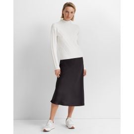 Cable front turtleneck sweater at Club Monaco