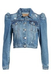 WornOnTV: Nia’s puff sleeve denim jacket on Ravens Home | Navia ...