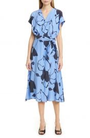 WornOnTV: Jenna’s blue floral wrap dress on Today | Jenna Bush Hager ...