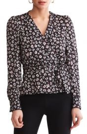 WornOnTV: Marissa’s black floral wrap top on Bull | Geneva Carr ...