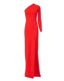  Solace London Nadia One Shoulder Gown at Intermix