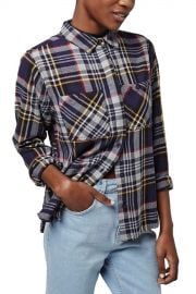 039 Charlie  039  Plaid Button Front Shirt at Nordstrom Rack