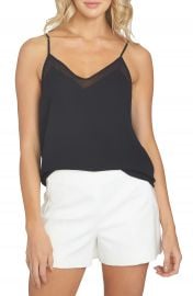 1 STATE Chiffon Inset Camisole   Nordstrom at Nordstrom