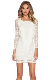 1 STATE Mesh Overlay Dress  at Revolve