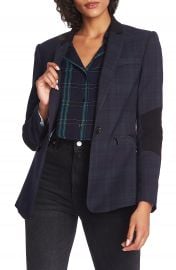 1 STATE Wild One Contrast Panel Plaid Blazer   Nordstrom at Nordstrom