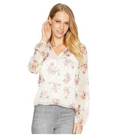 1.State Wildflower V-Neck Peplum Blouse at Zappos