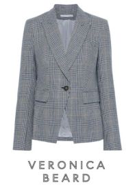 10 VERONICA BEARD Dickey Jacket BRONLEY Navy Plaid Houndstooth Women Blazer NWT 190738218645 eBay at eBay