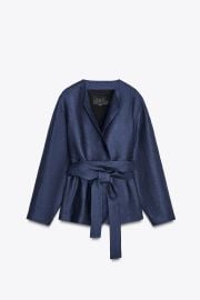 100 Linen Kimono Zw Collection Limited Edition at Zara