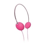 Pink headphones at Amazon