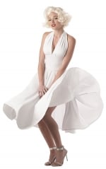 White Marilyn Monroe dress at Amazon