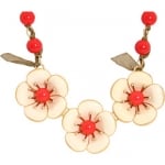 Marc Jacobs flower necklace at 6pm