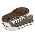 Grey Converse chucks at Zappos