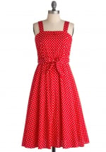 Similar red dress at Modcloth