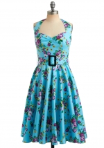 Blue dress like Lemons at Modcloth