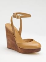 Tory Burch wedges at Saks Fifth Avenue