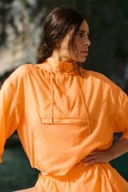 14 Zip Go Time Pullover - Satsuma Breeze ALO at Alo Yoga