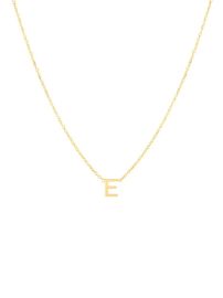 14K Yellow Gold Initial Pendant Necklace at Saks Fifth Avenue