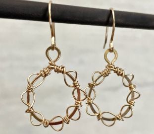 14k Gold Filled Hoops Seen on High School Musical The at Etsy