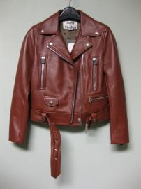 1550 Acne Studios AUTH NEW Mock Leather Biker Motorcycle Jacket 32 1AZ166 eBay at eBay