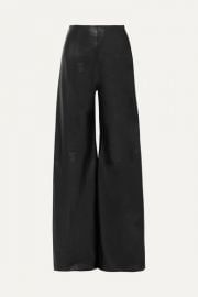 16ARLINGTON - Marvin leather wide-leg pants at Net A Porter