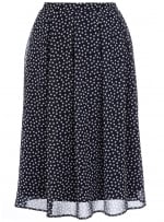 Blue polka dot skirt like Lemons at Dorothy Perkins