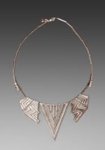 House of Harlow Chevron Five Station Necklace at Revolve