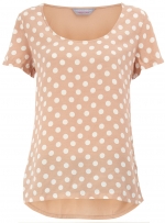 Polka dot blouse at Dorothy Perkins