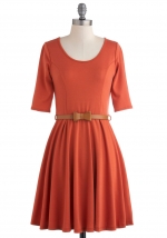 Orange dress like Annies at Modcloth