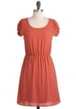 Orange dress like Annies at Modcloth