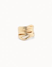 18K gold-plated ring UNOde50 United States at Uno de 50