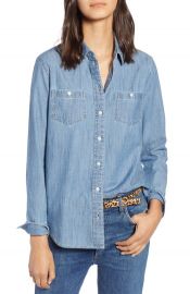 1901 Classic Chambray Shirt  Regular  amp  Petite    Nordstrom at Nordstrom