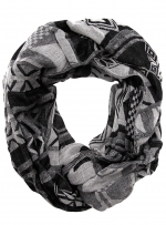 Grey and white patterned snood at Dorothy Perkins