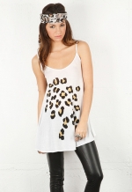 Leopard spot top by the same designer at Singer 22