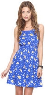 Blue floral dress like Annies at Forever 21