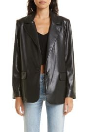 1Alice Olivia Denny Faux Leather Blazer at Nordstrom