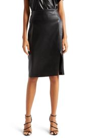 1Alice Olivia Siobhan Faux Leather Skirt at Nordstrom